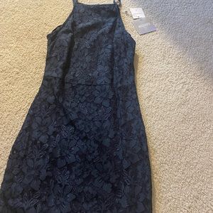Missguided  blue lace dress